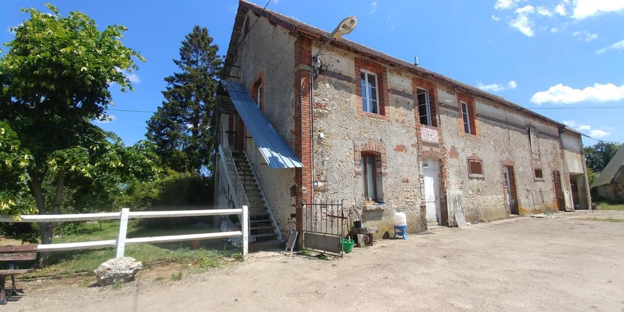 Chambre à La Ferme Saint-Martin-des-Champs  Esterno foto